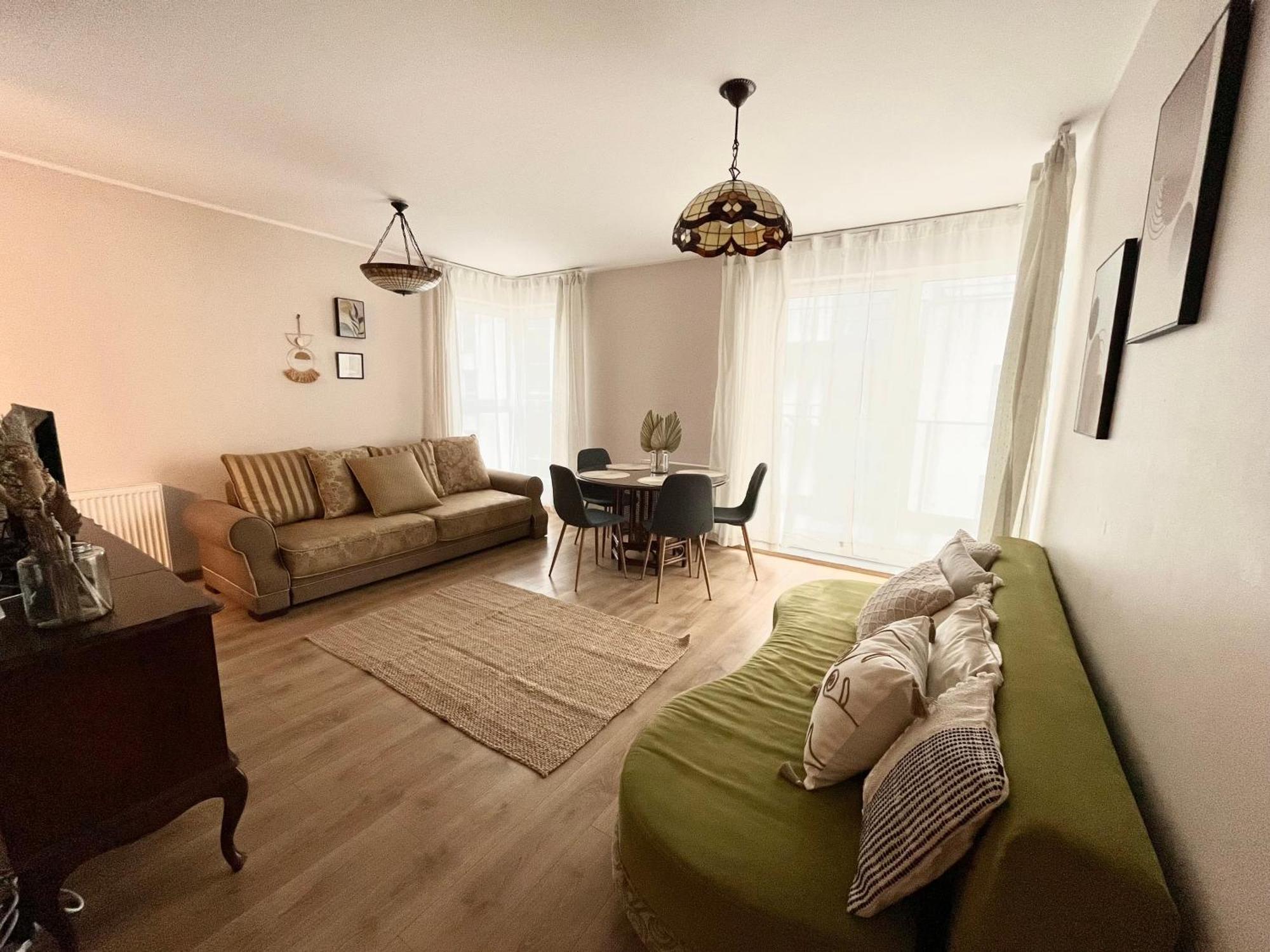Oldtown Retro Apartment By Marina With Balcony For 6 People Gdansk Bagian luar foto
